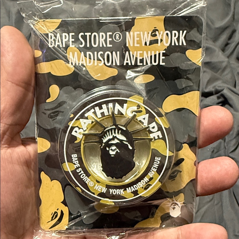 BAPE Camo Black and Gold Magnet